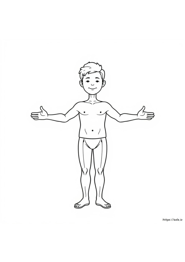 Coloring Pages Human Body Parts