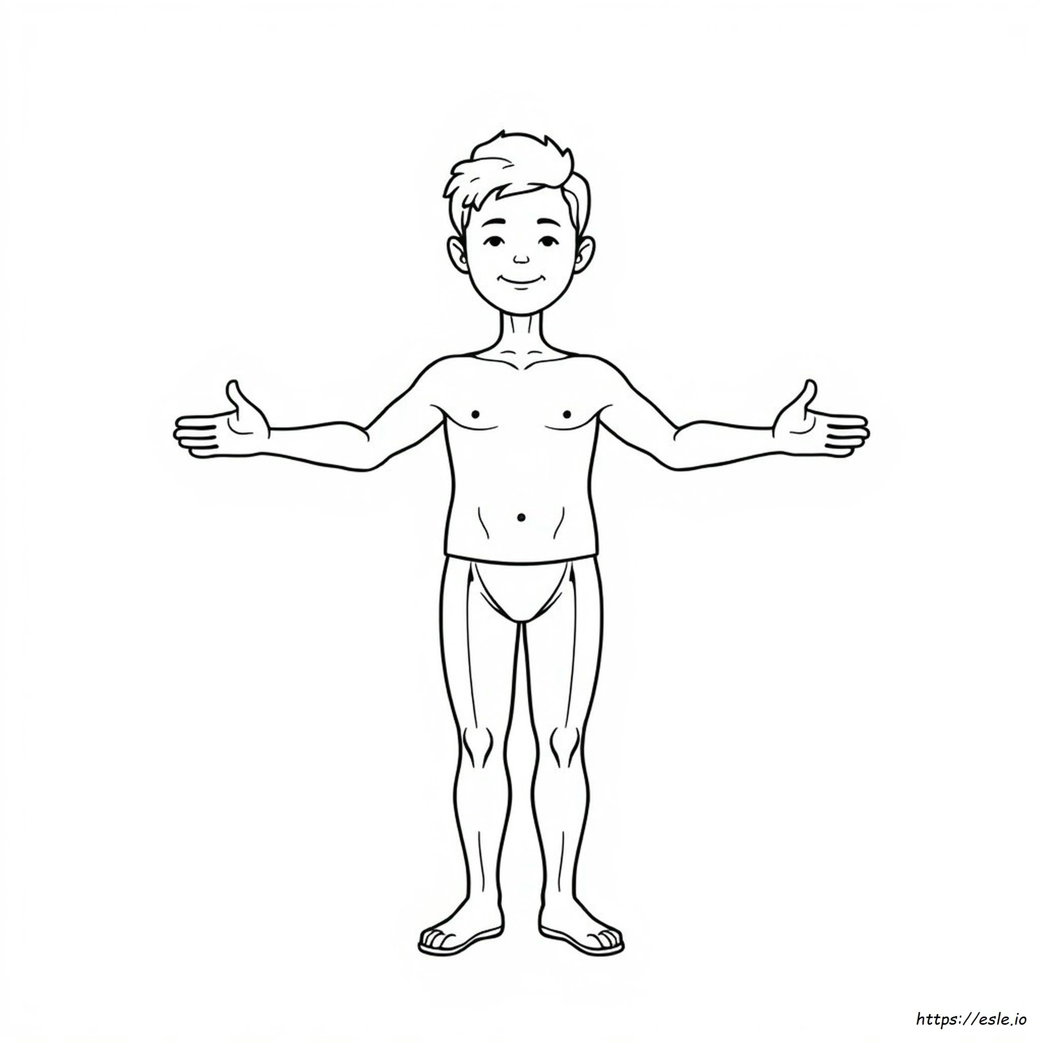 Coloring Pages Human Body Parts
