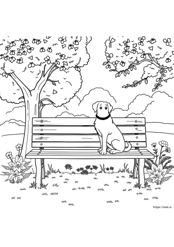 Detaillierte Hunde Malvorlagen