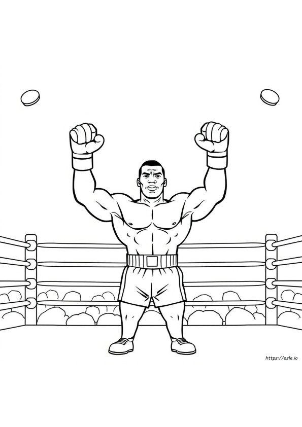 Mike Tyson Da Colorare