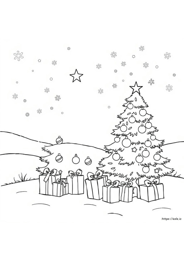 Páginas Para Colorear De Navidad En Blanco Y Negro Gratis