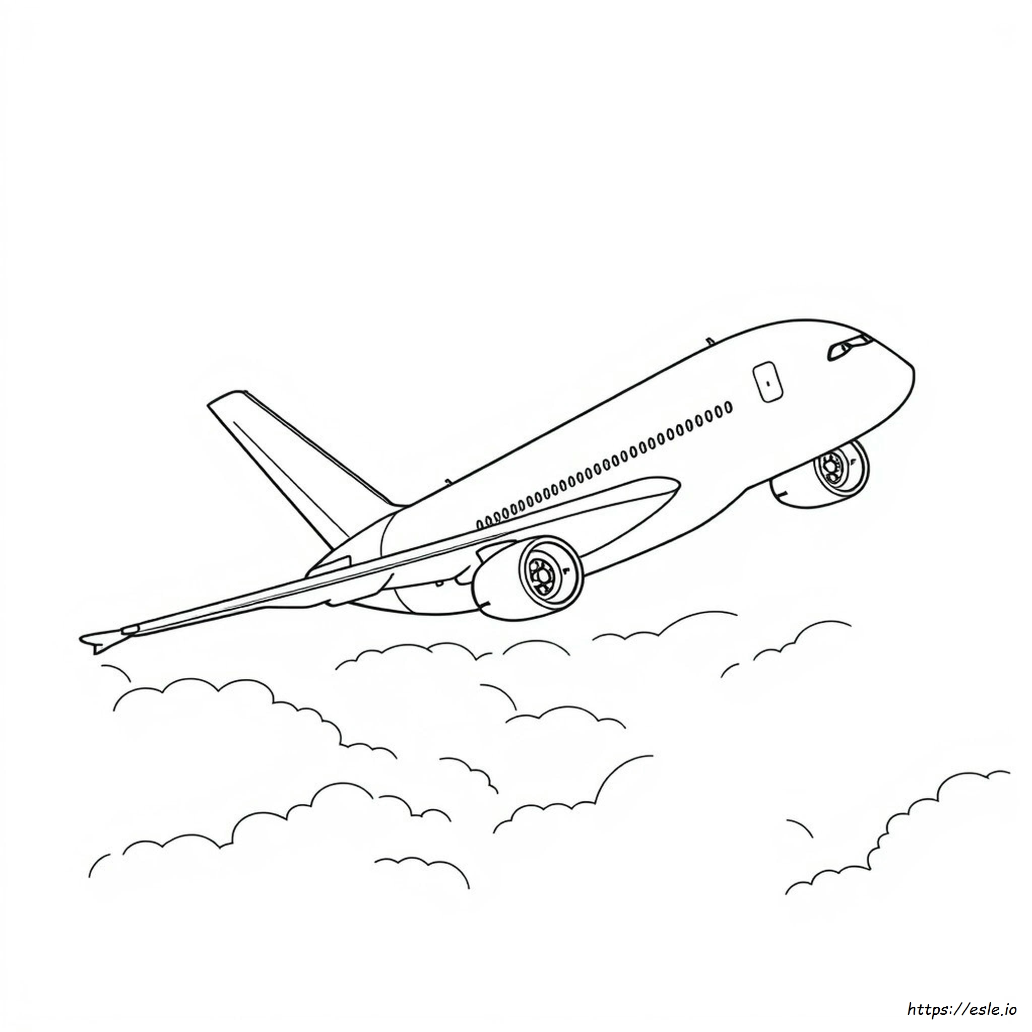 A380 Colouring Pages