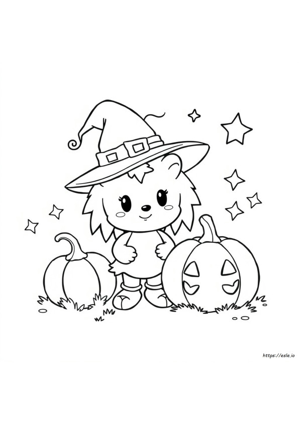Halloween Sanrio Coloring