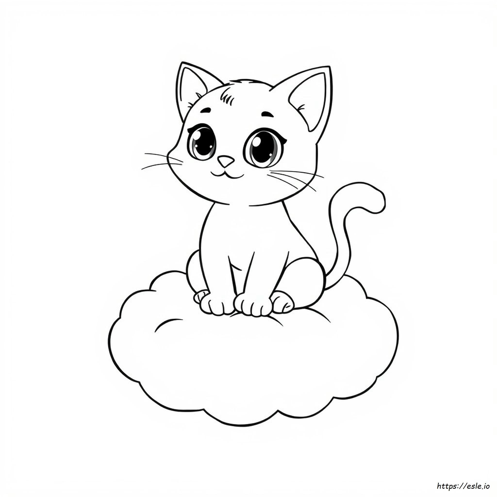 Immagini Di Gatti Carini Da Colorare