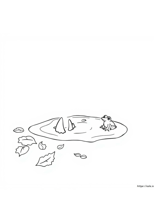Lätäkkö Värityskuva