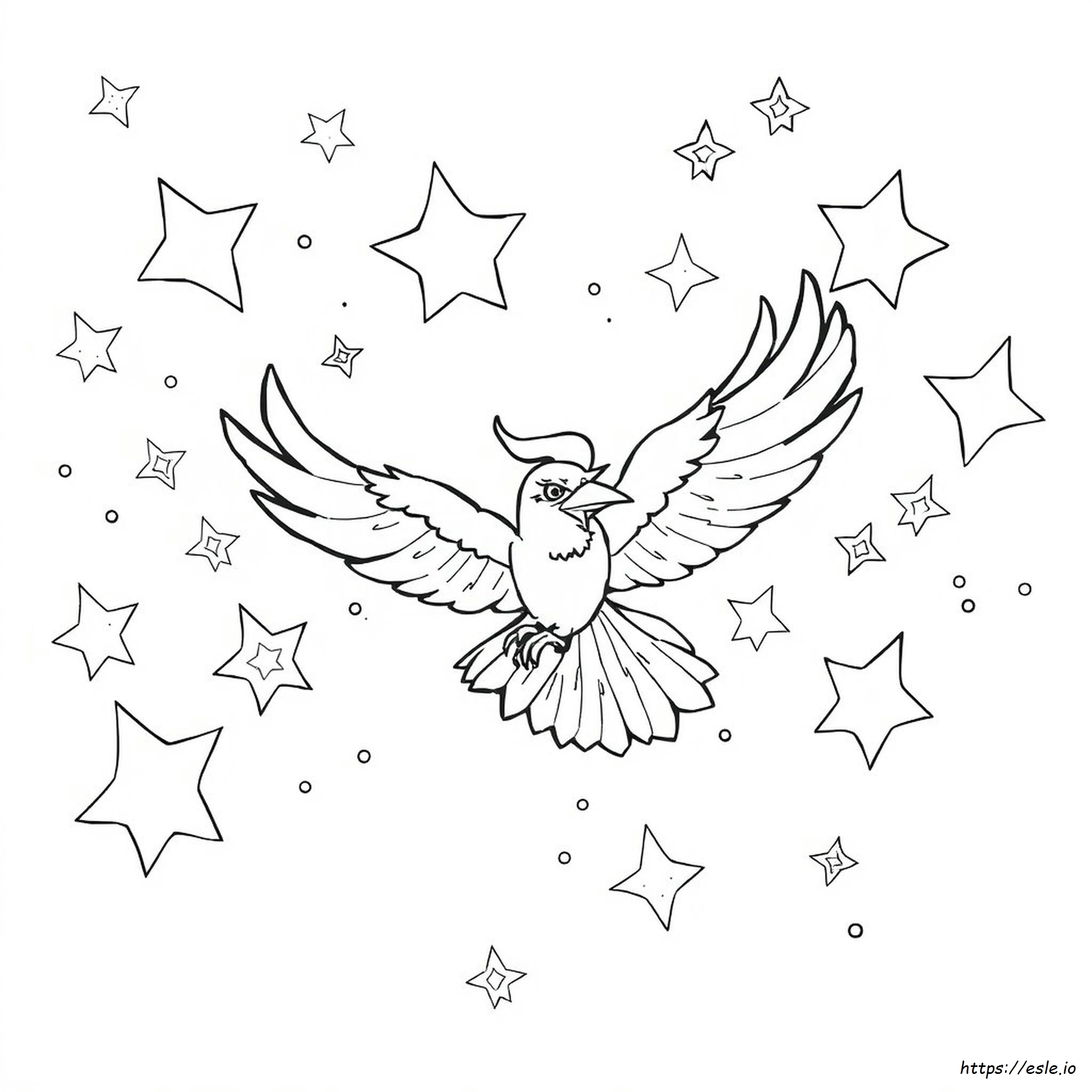 Kolorowanki Brawl Stars Feniks Crow