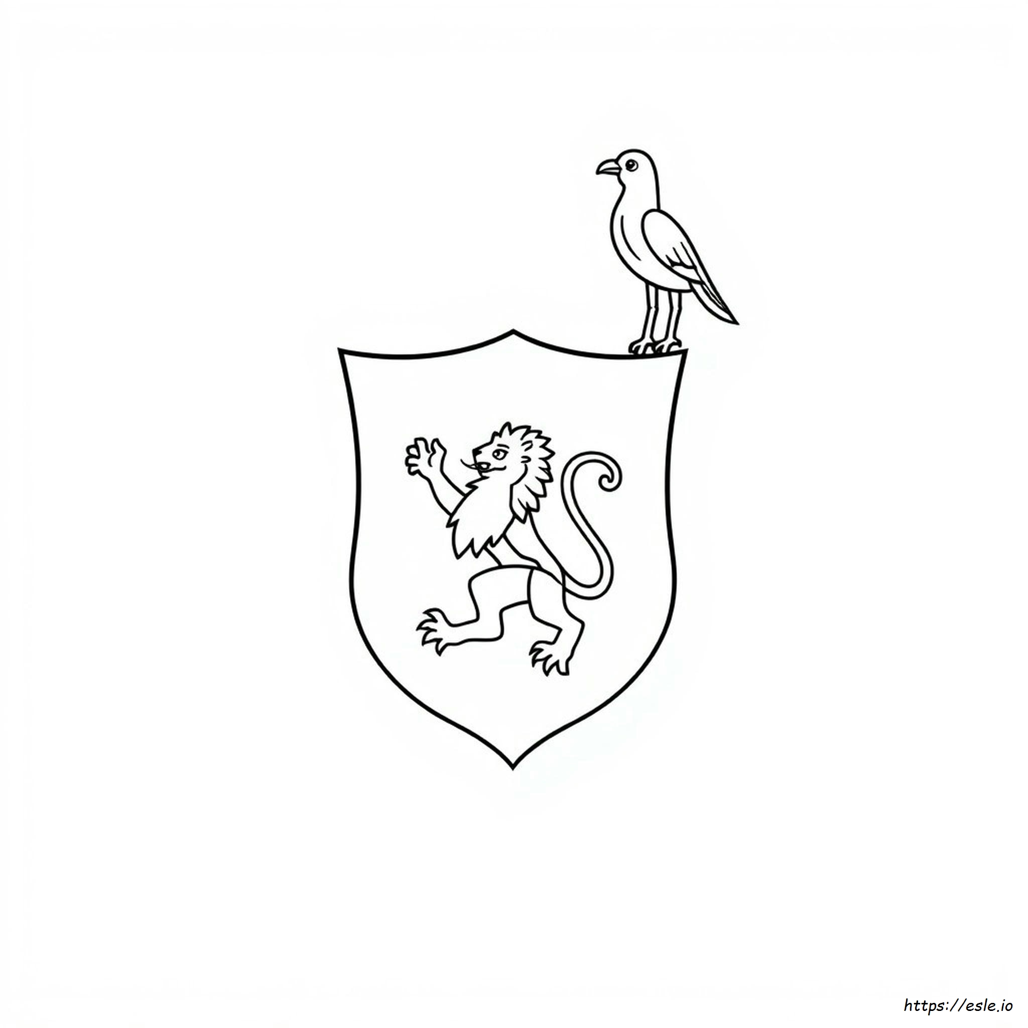 Wappen Ausmalbilder