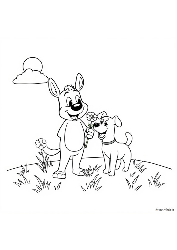 Bevo Coloring Page
