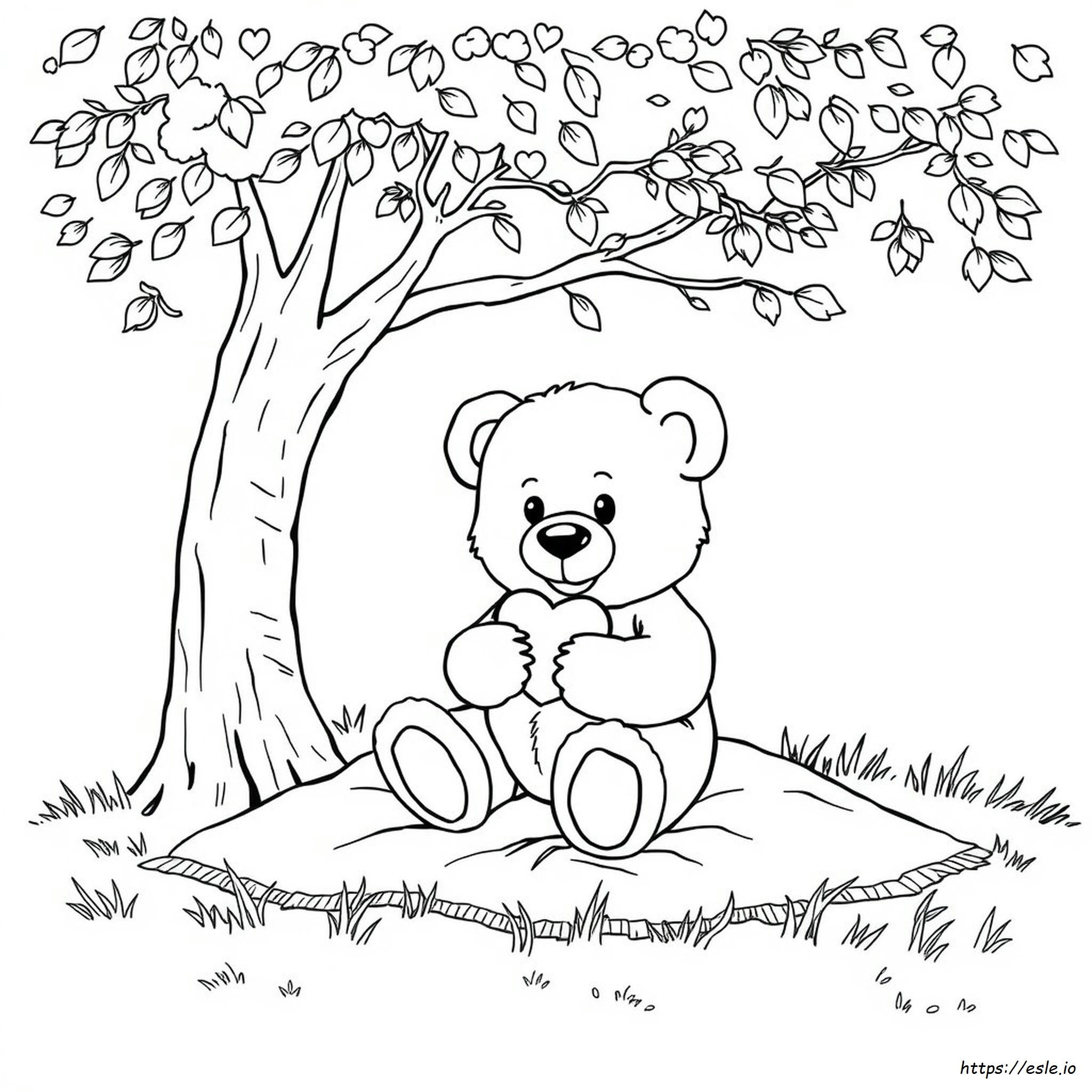 Free Teddy Bear Coloring Pages