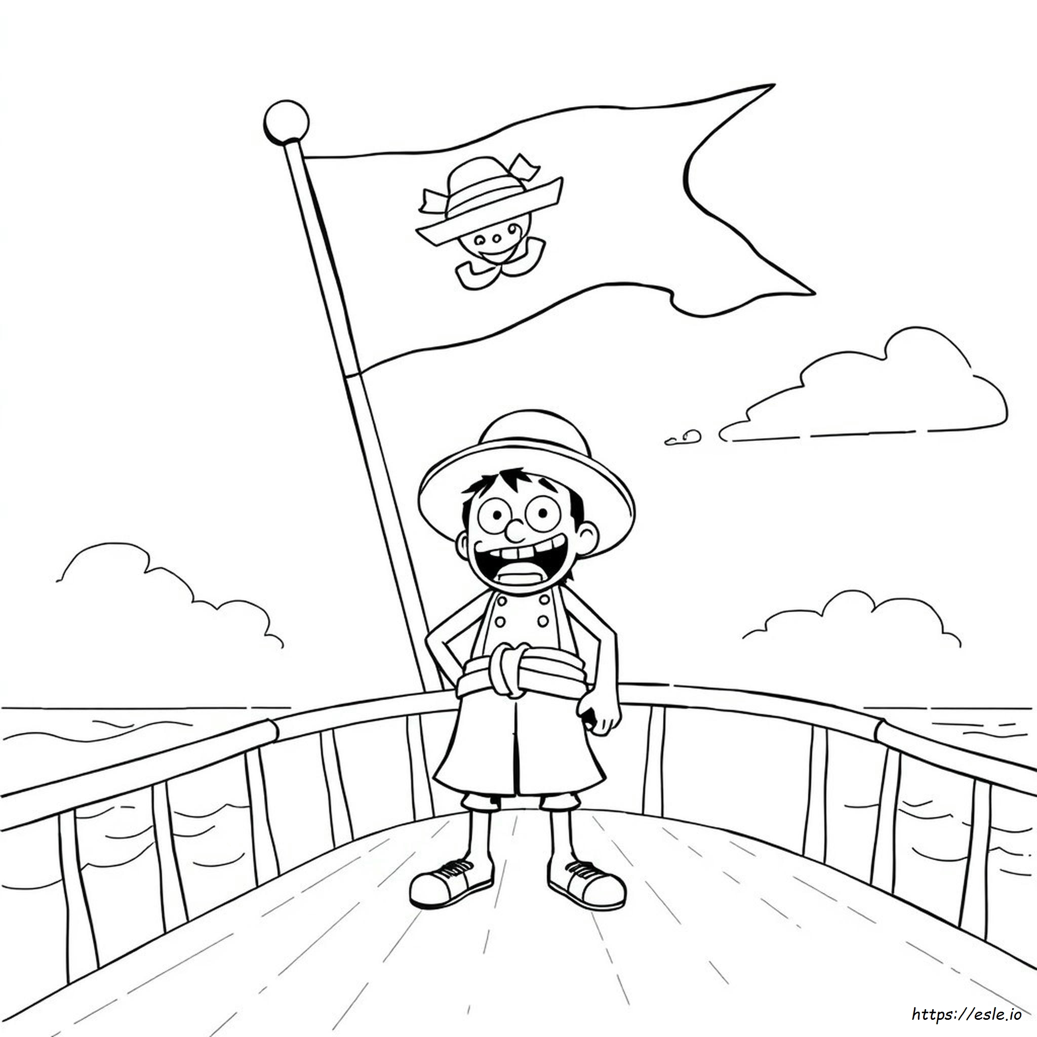 Coloring Pages Dibujos Para Colorear De One Piece