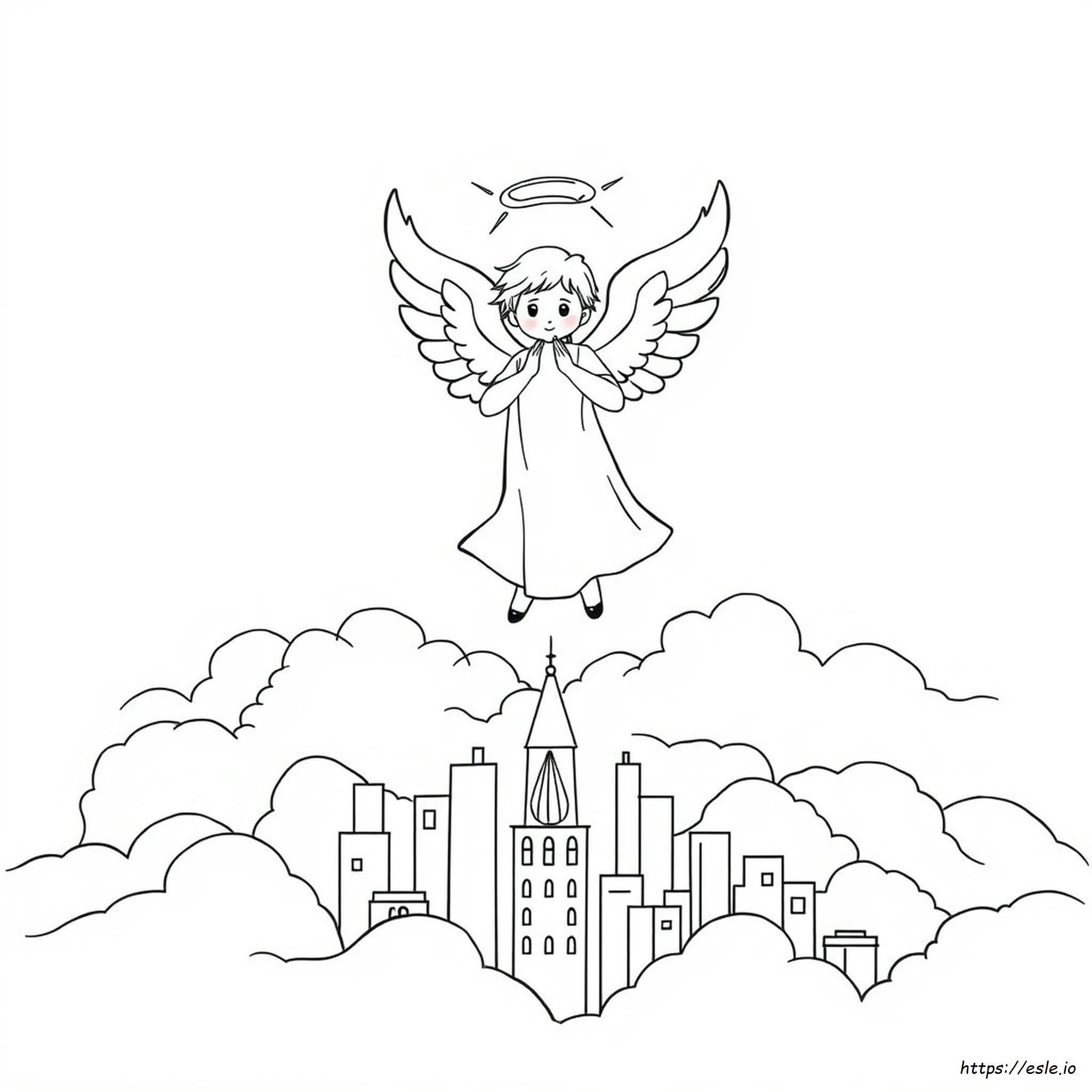 Disegni Da Colorare Demoni E Angeli