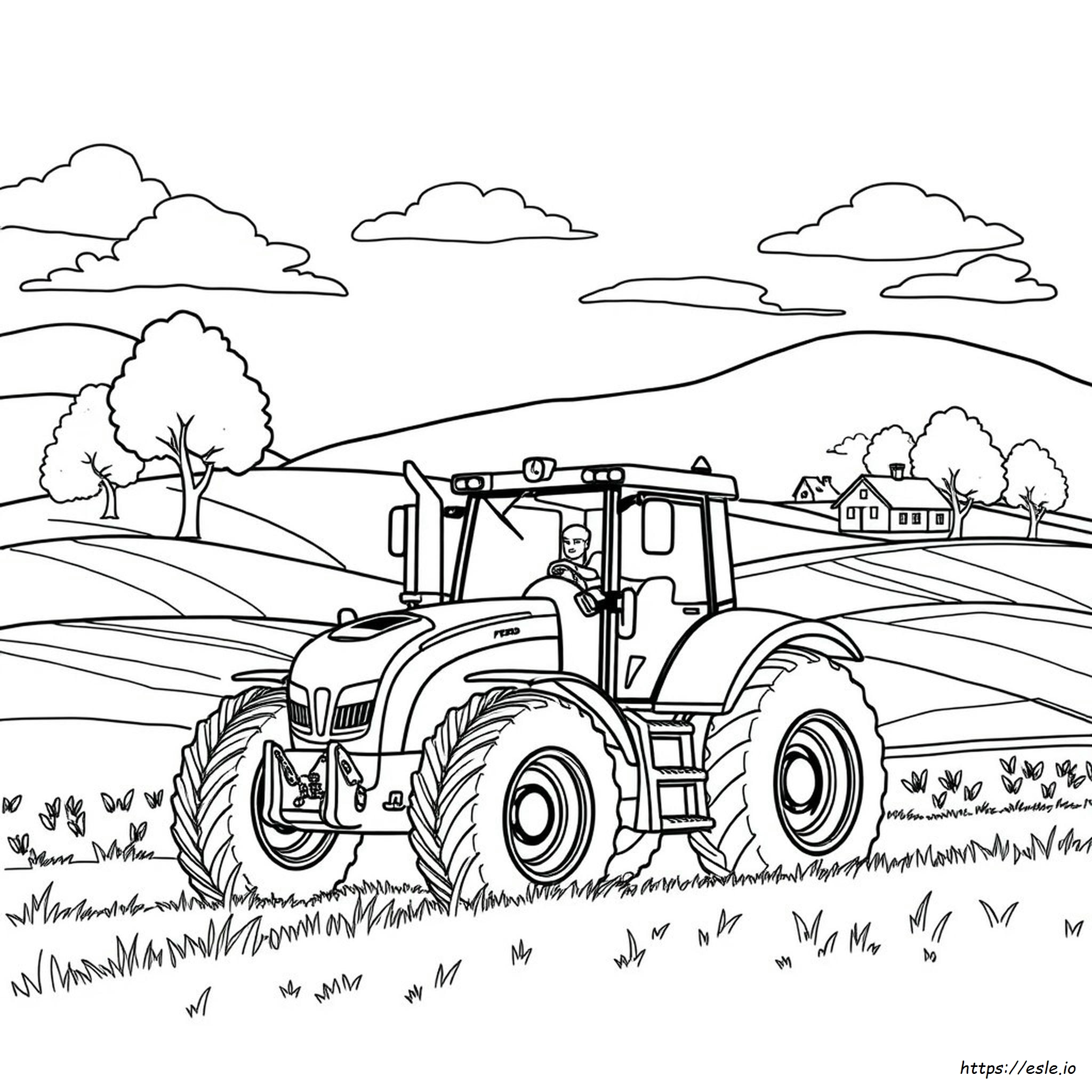 Fendt Traktor Ausmalbilder