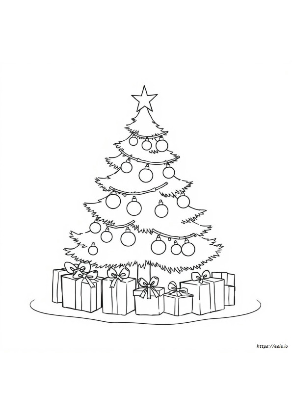 Coloriages De Noël Faciles Et Simples
