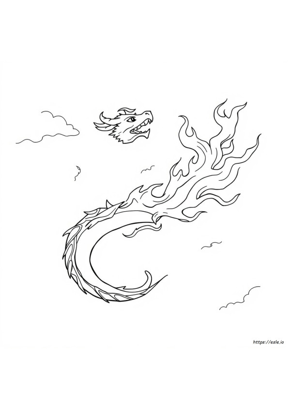 Dragon Tail Coloring