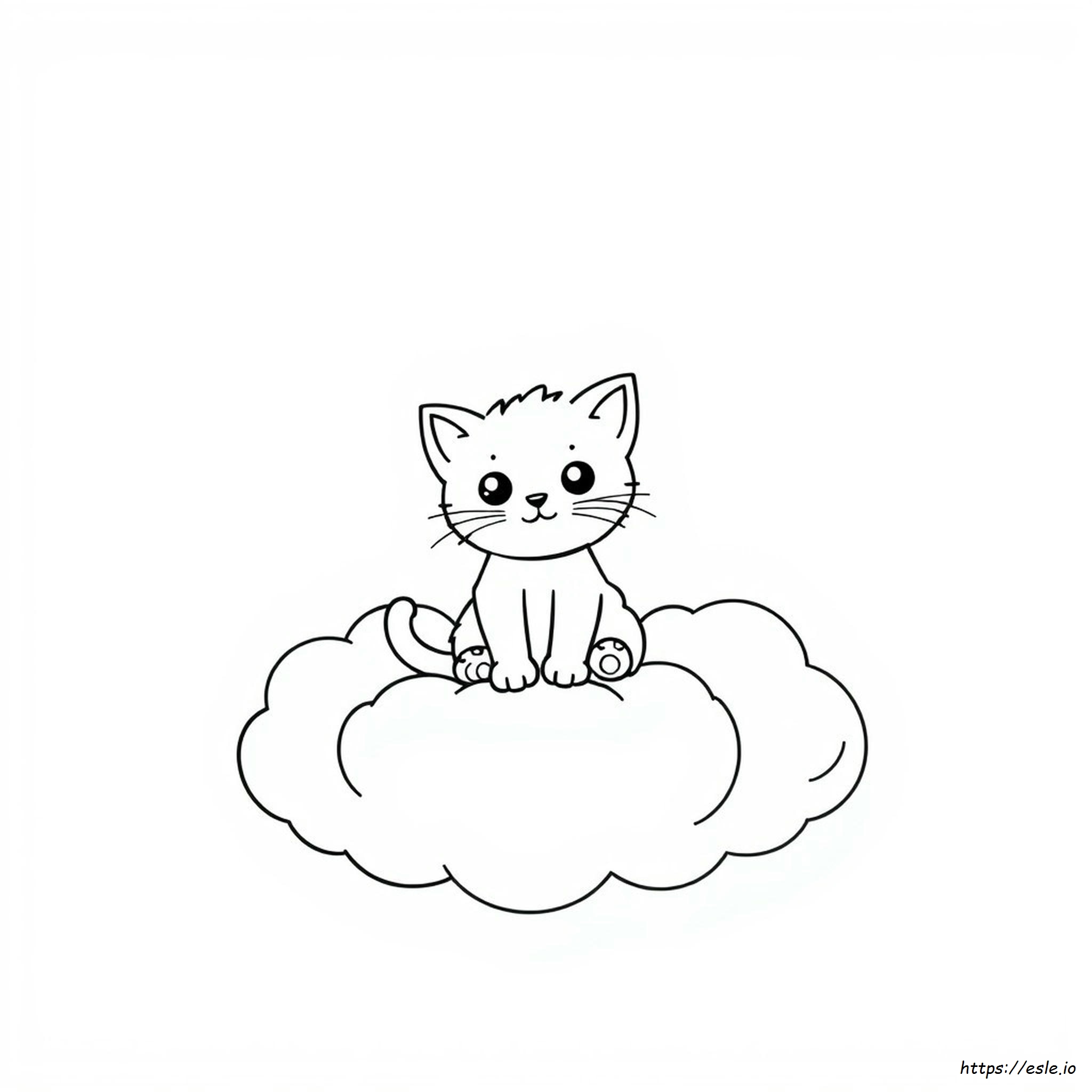 Little Cat Coloring Pages
