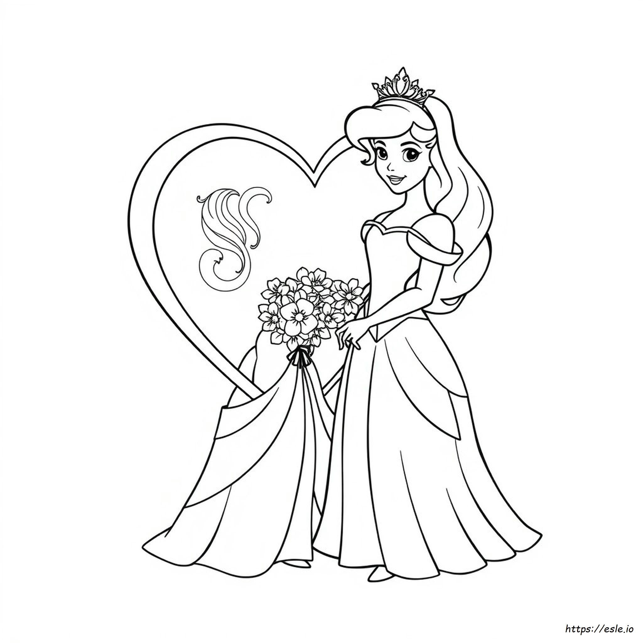 Princesa Disney Para Colorear