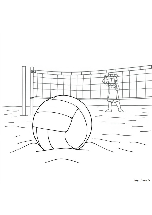 Pallavolo Da Colorare