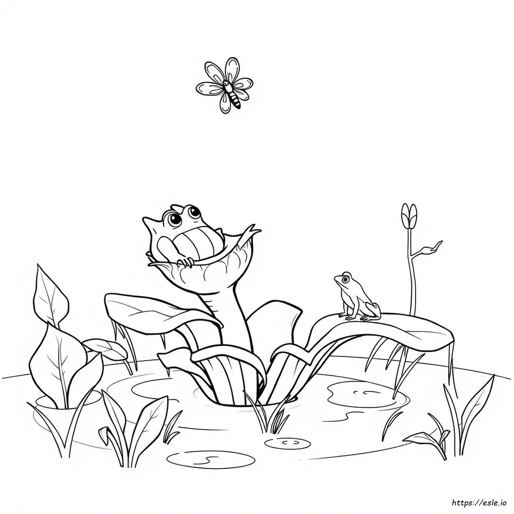 Carnivorous Plants Coloring Pages