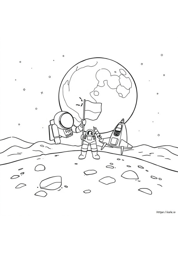 Cosmonaut De Colorat