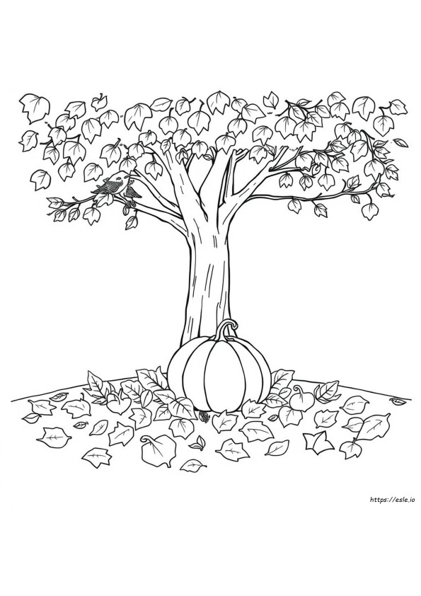 Adult Coloring Pages Fall Pdf