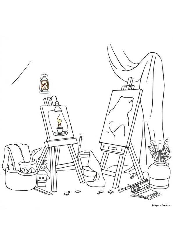 Seni Klasik Gambar Mewarnai