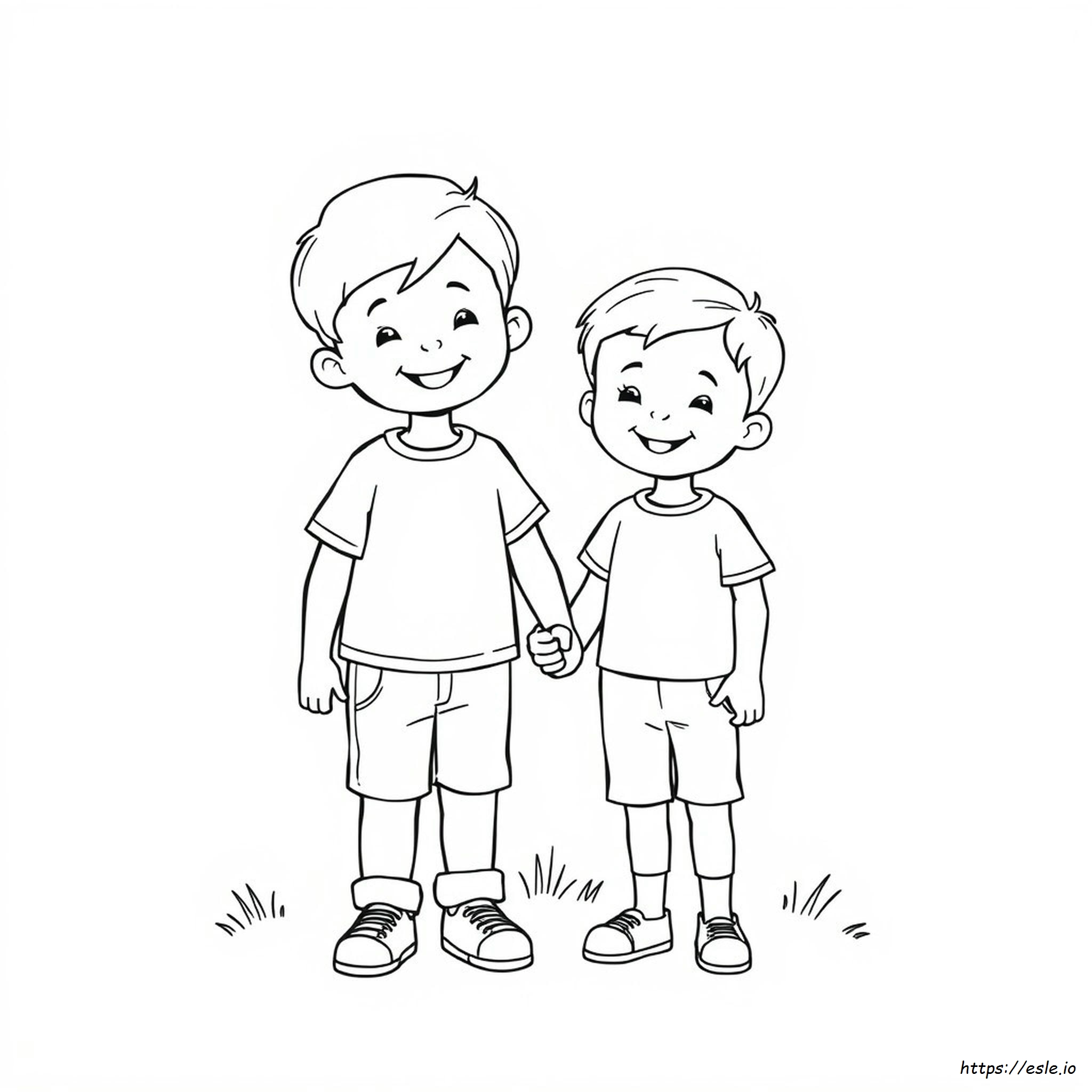Hermano Mayor Para Colorear Imprimible