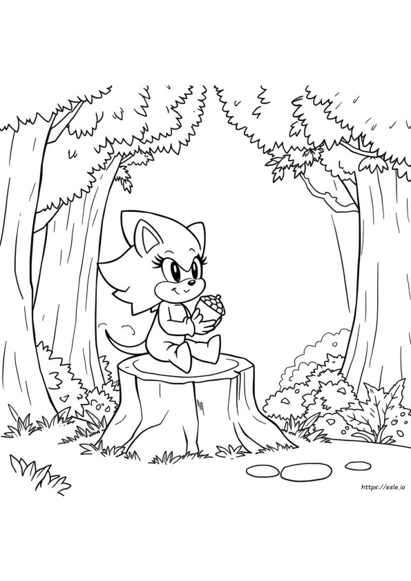 Coloring Sonic 2 Para Colorear