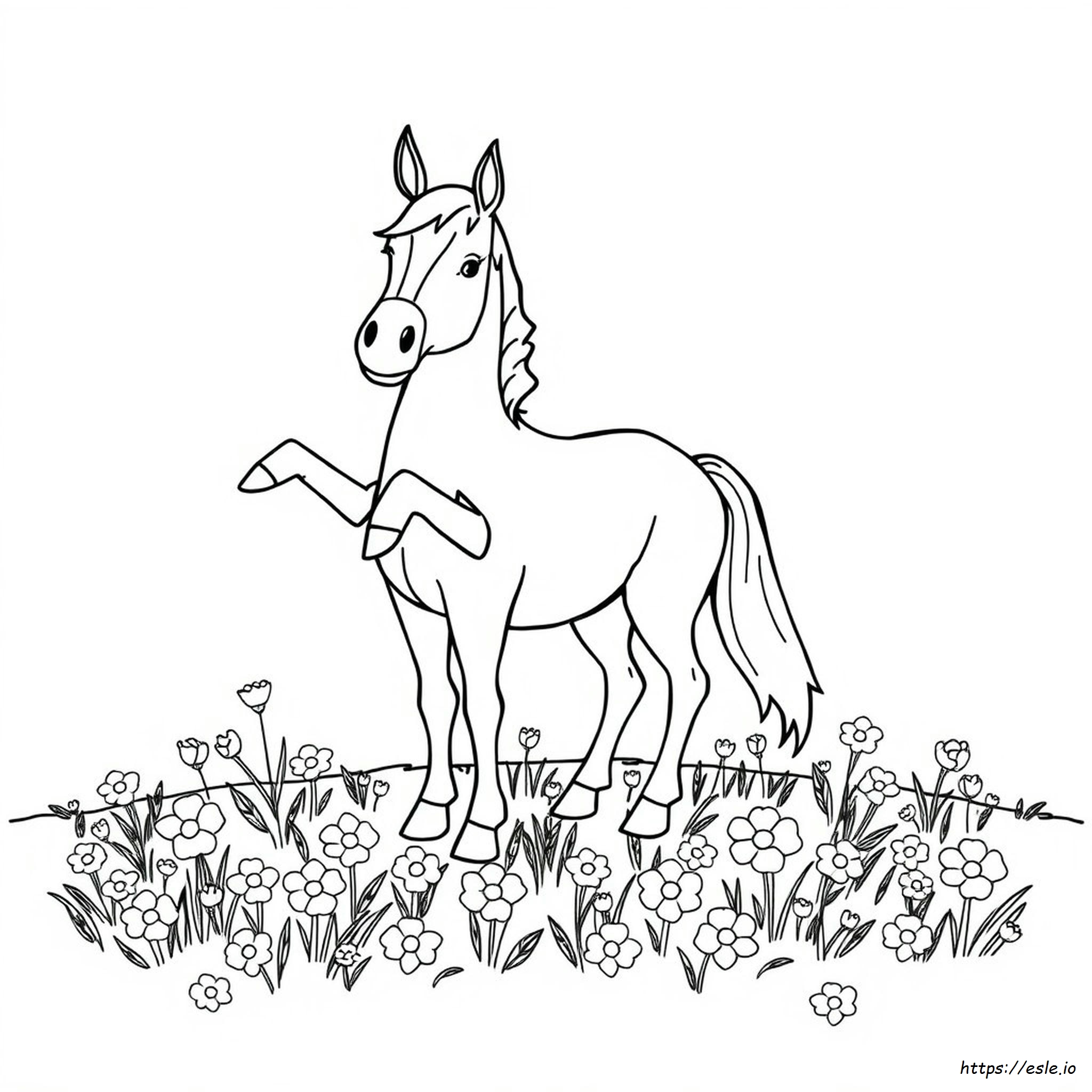 Horse Paper Doll Coloring Pages
