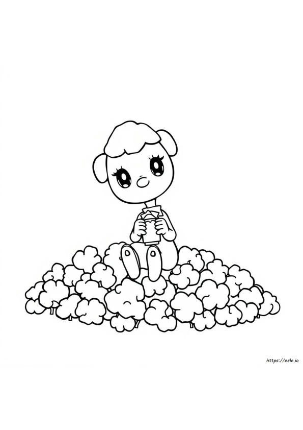 Crafty Corn Coloring Page Poppy Playtime