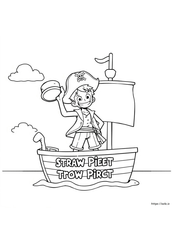 Coloriage Luffy À Imprimer Gratuit