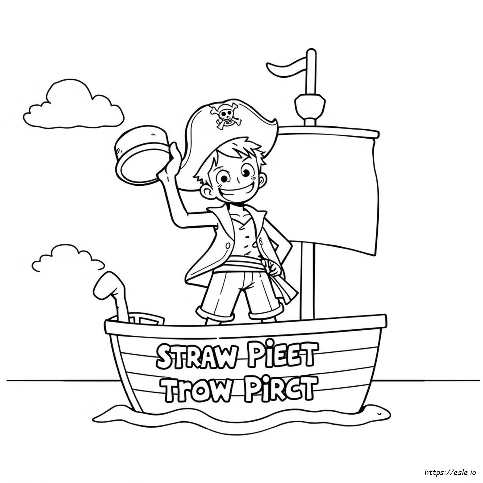 Luffy Coloring Pages Printable