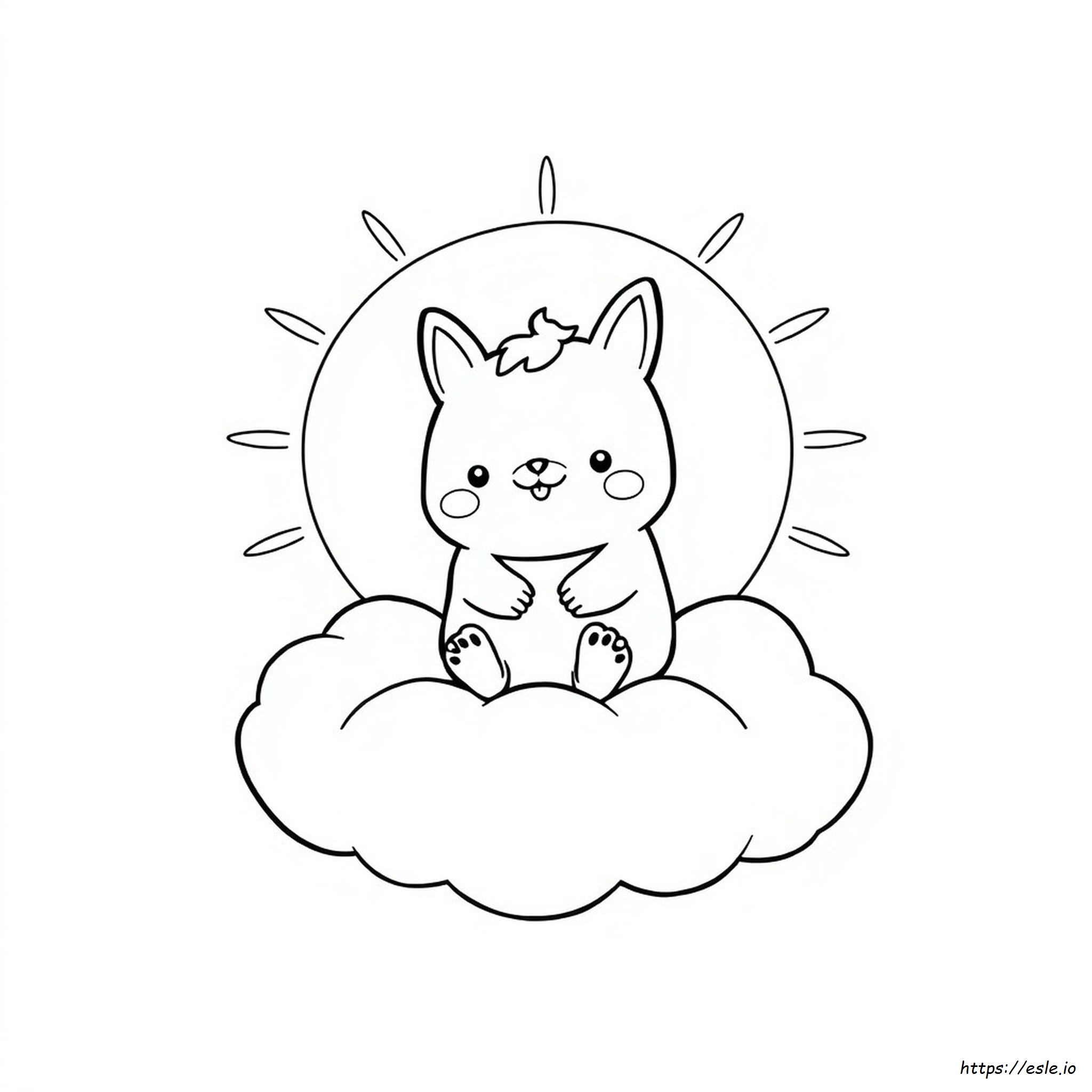 Pochacco Gambar Mewarnai