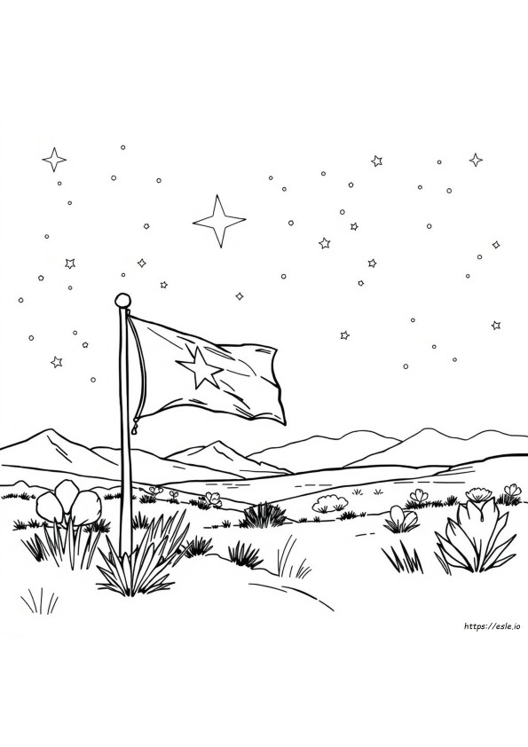 Texas Ausmalbilder