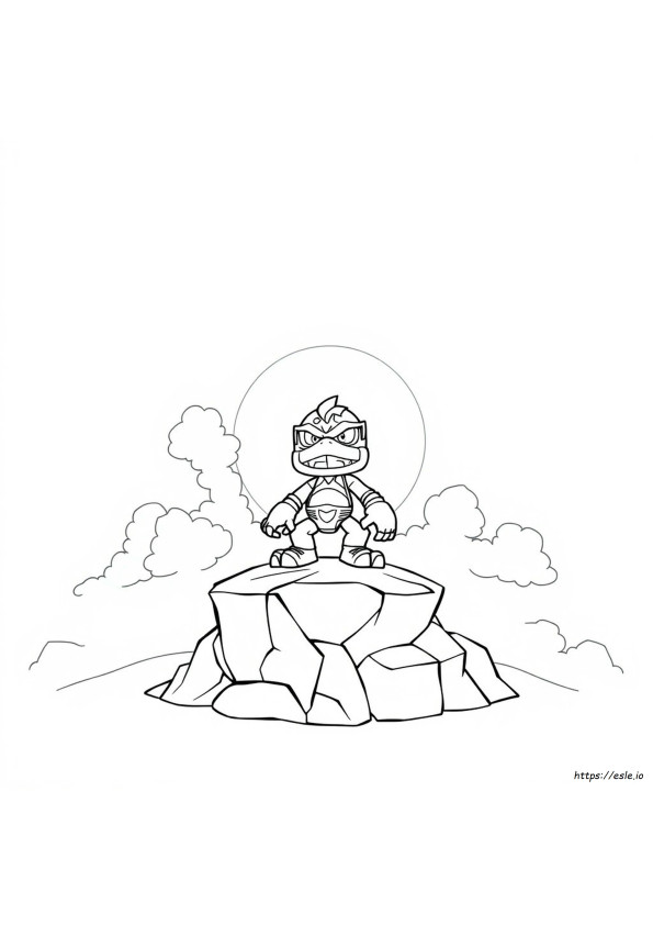 Skylander Coloring Pages