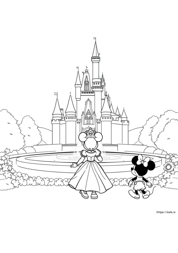 Nyomtatható Színező Könyv Oldalak Disney