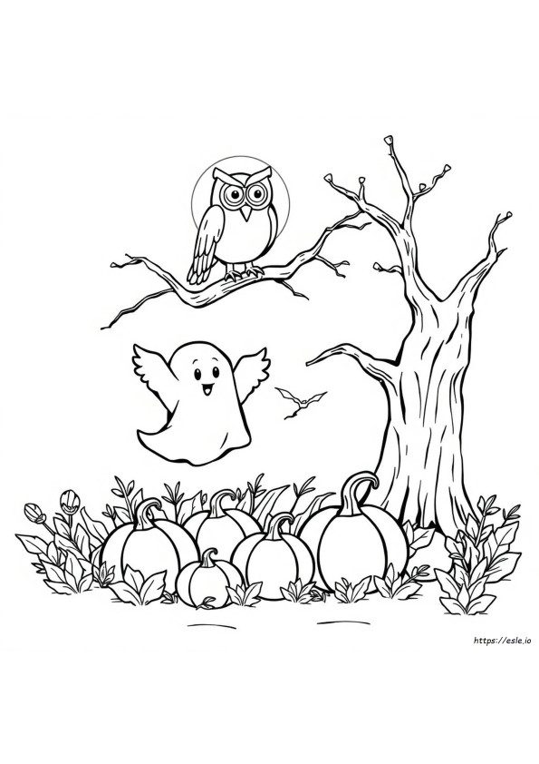 Disegni Di Halloween Dei Cartoni Animati Da Colorare