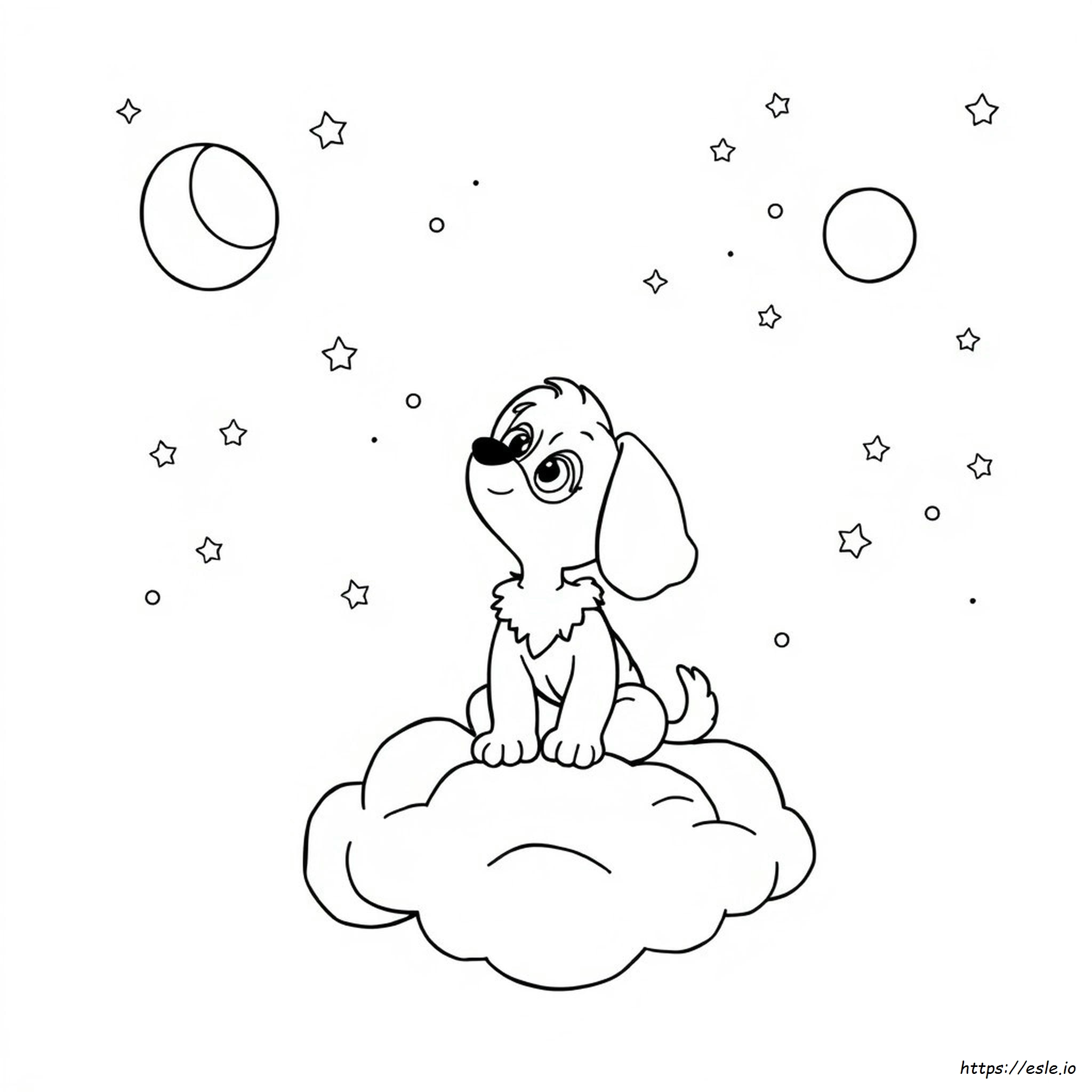 Skye Merpup Coloring Page