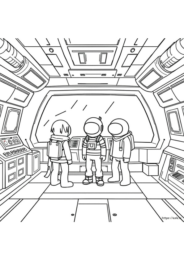 Coloring Pictures Of Among Us Characters