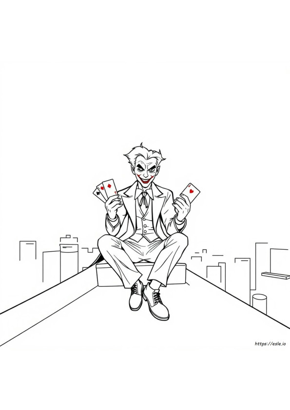 Joker Kleurplaten