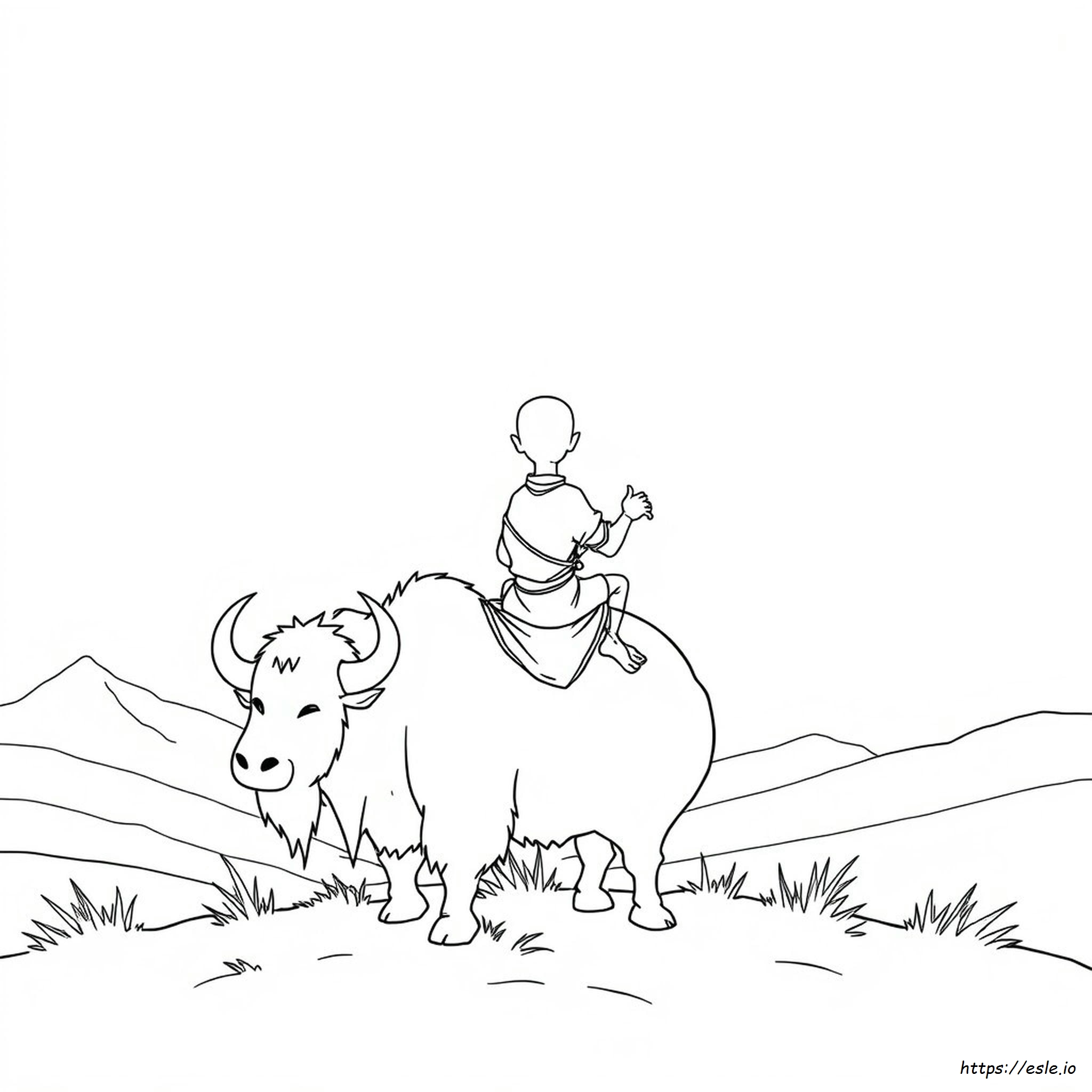 Coloring Pages Of Aang