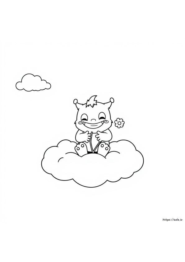 Coloriages De Monstres Mignons