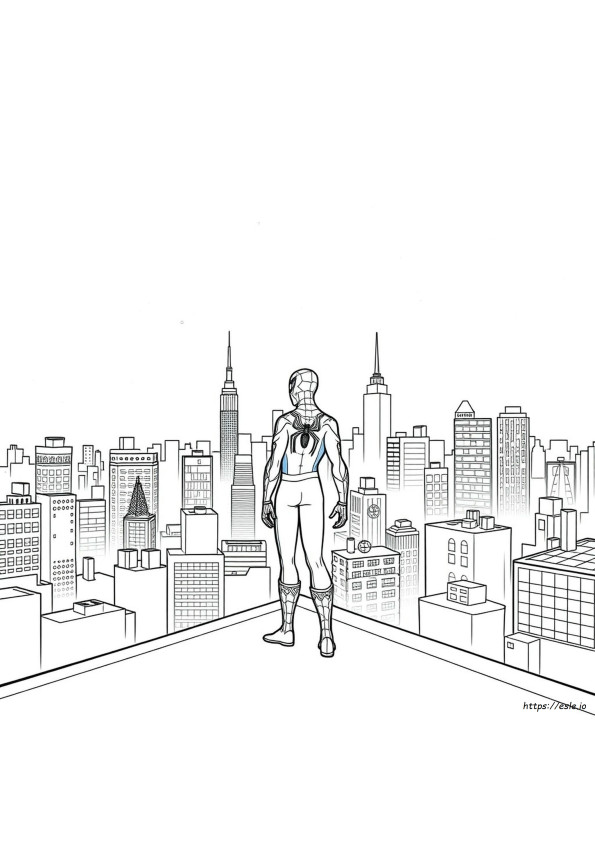 Spider Man Miles Morales Coloring Sheets
