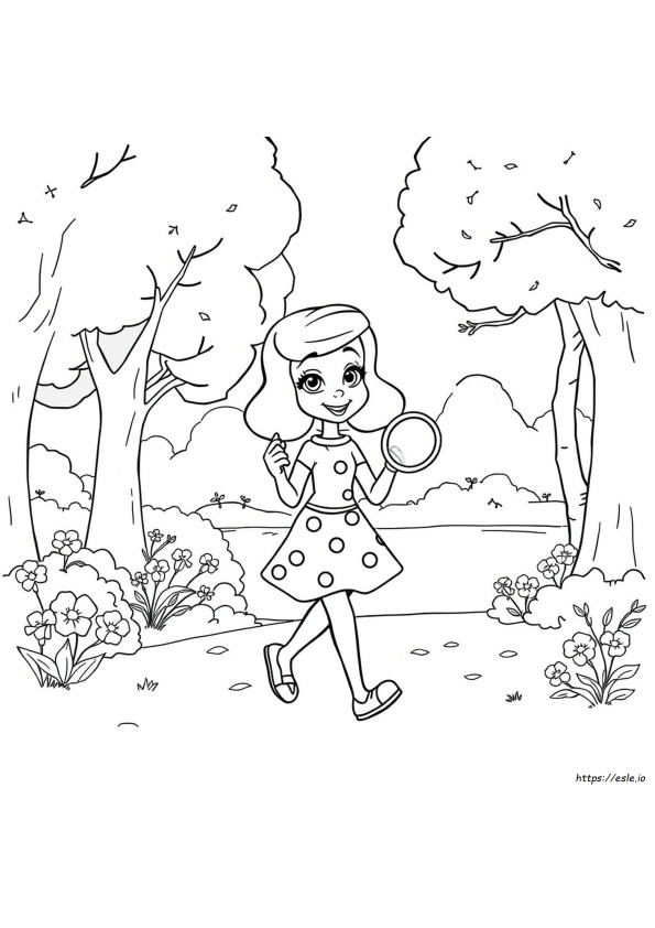 Daphne Para Colorear