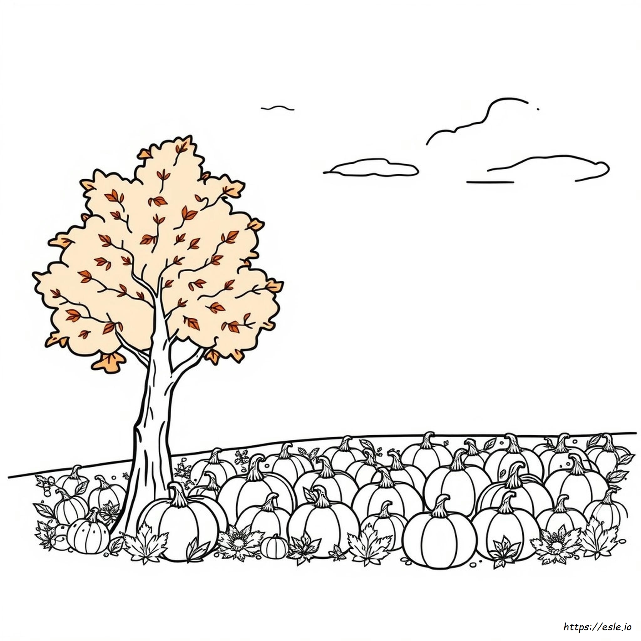 Octeber Coloring Pages