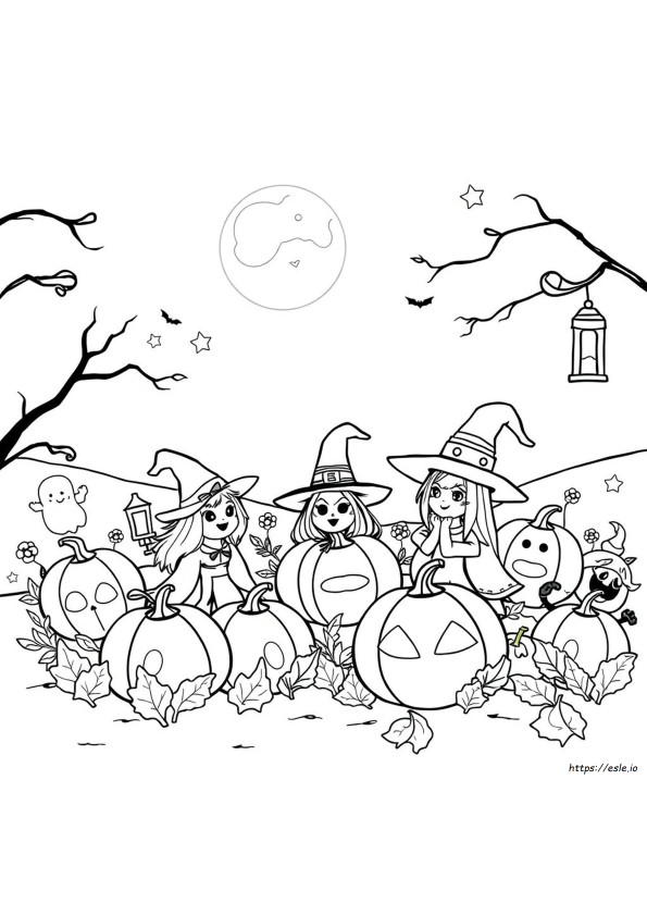 Encanto Halloween Ausmalbilder