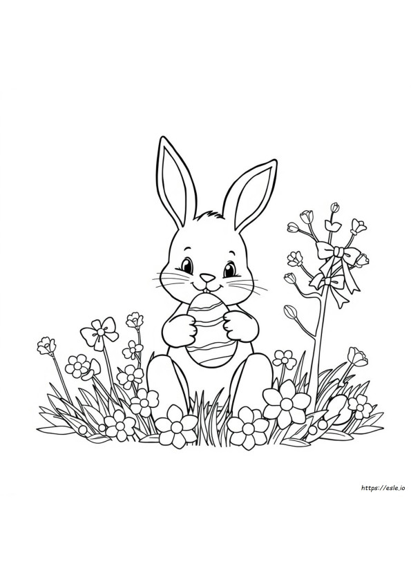 Bonitas Páginas Para Colorear De Pascua Para Adultos
