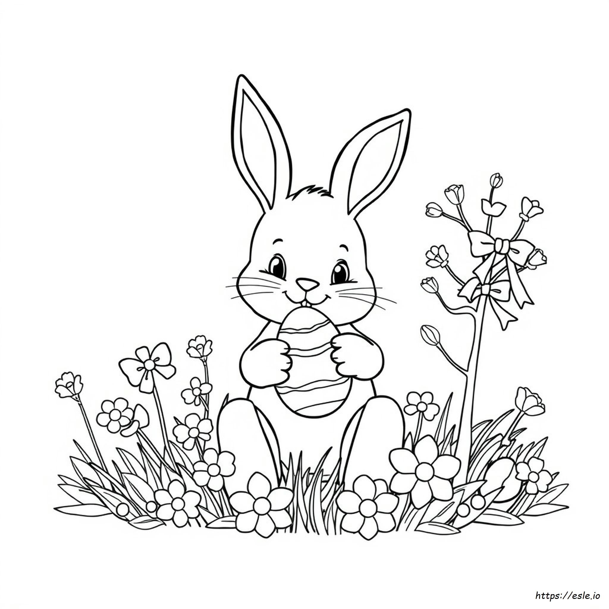Cute Easter Coloring Pages For Adults