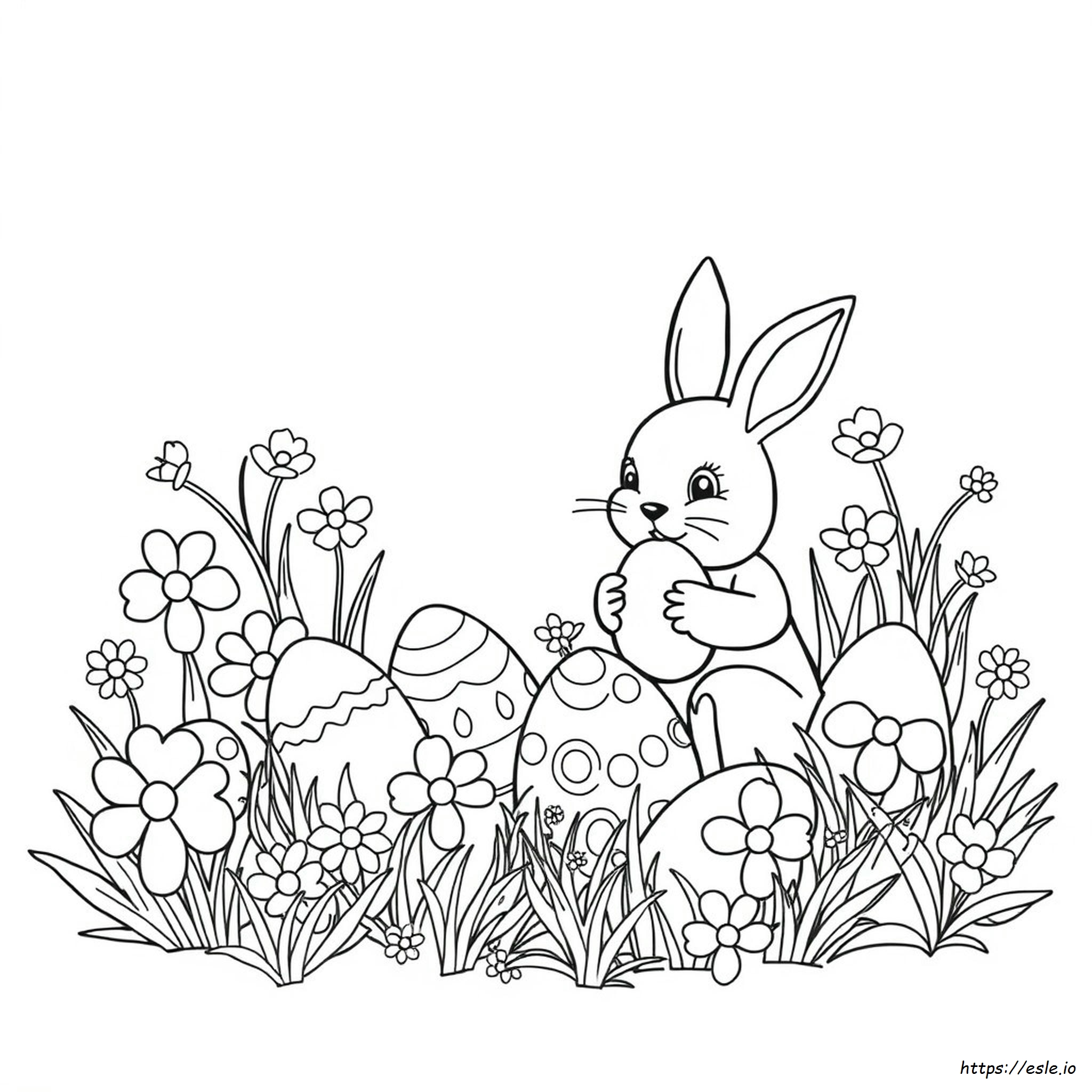 Free Printable Easter Egg Coloring Pages For Adults