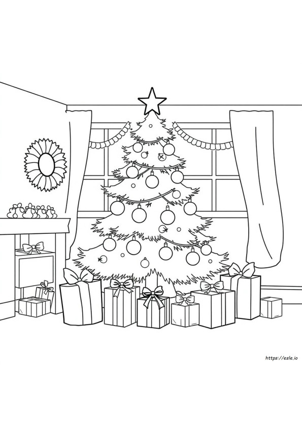 Christmas Coloring Pages Kindergarten Free
