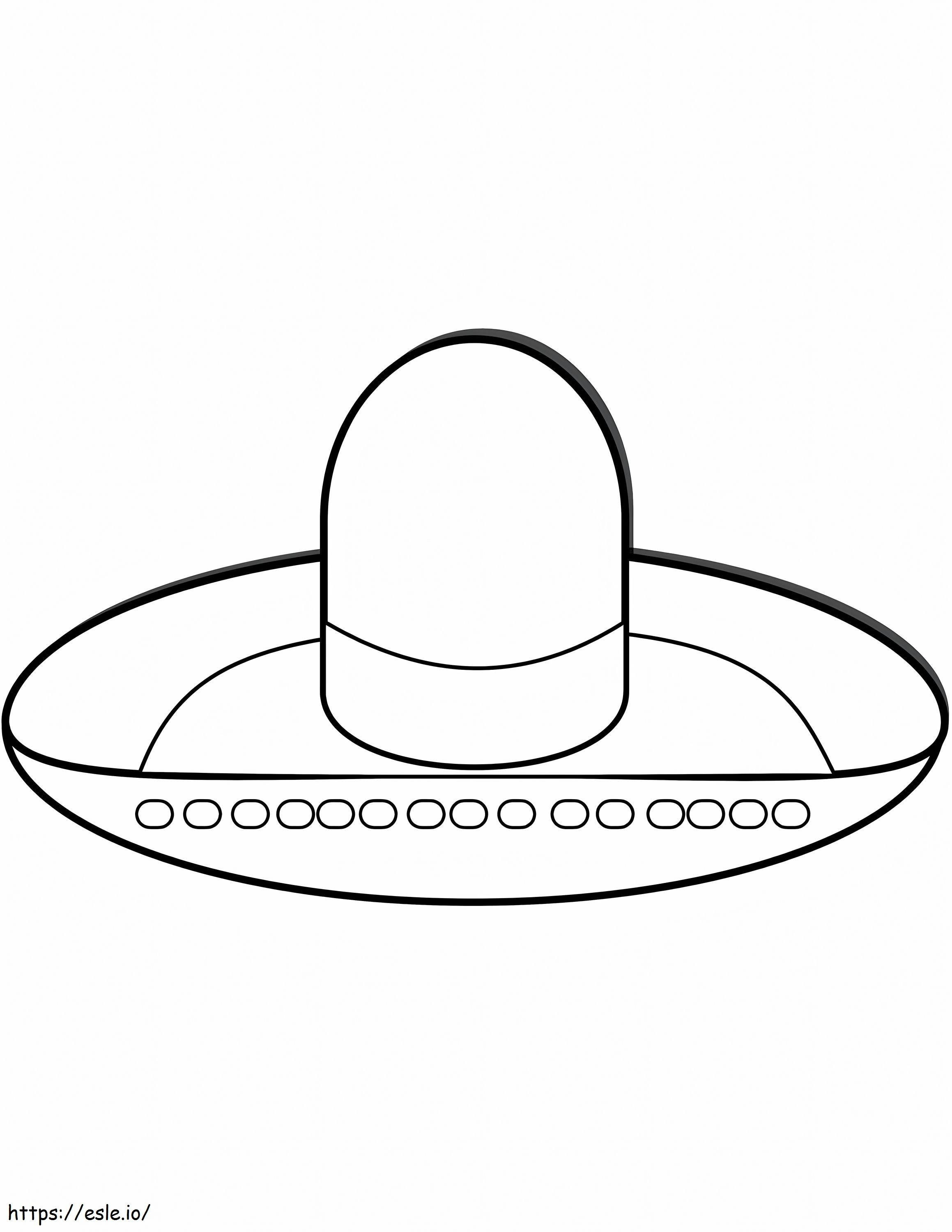 Hat Hat coloring page